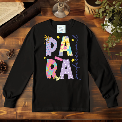 Para Educator Graphic T-Shirt | Cute Para Professional Shirt | Back to School Para Teacher Tee | Unisex S-5XL