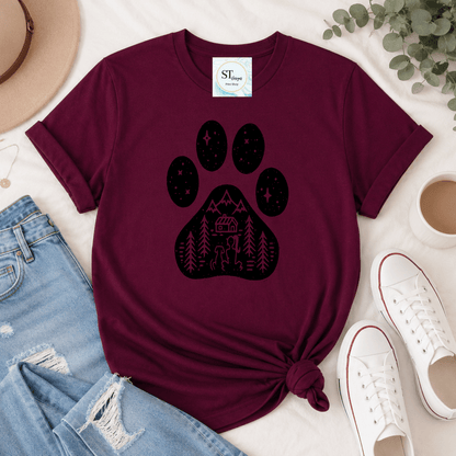 Mountain Dog Paw Print