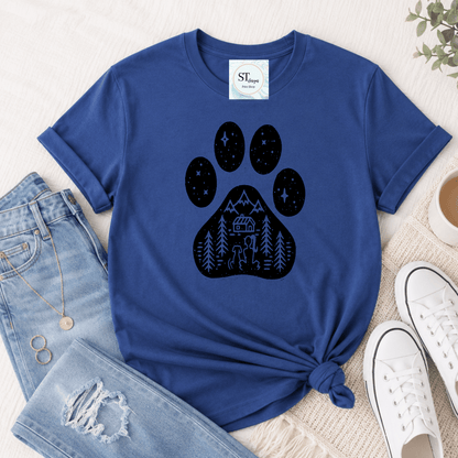 Mountain Dog Paw Print