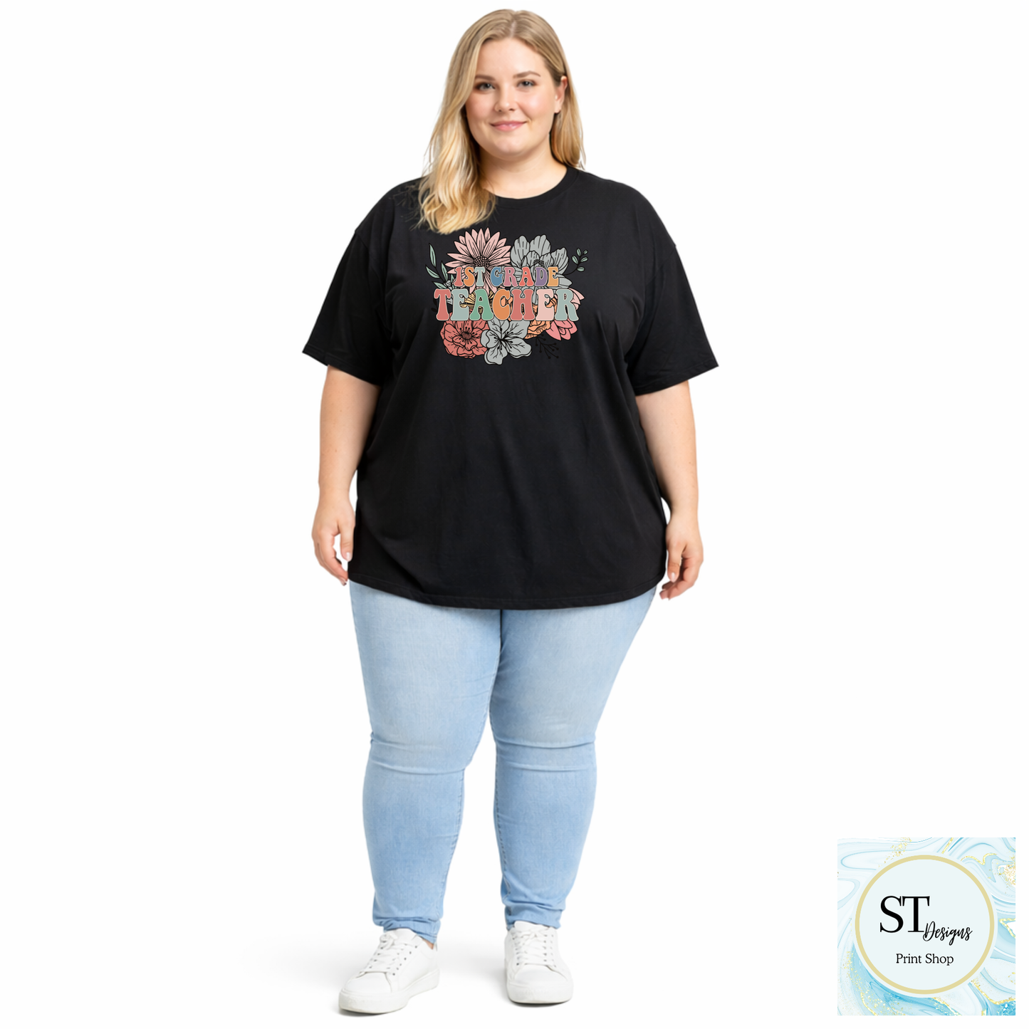 1st Grade Teacher Floral