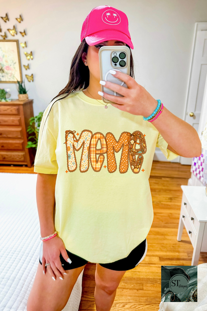 Fall Name Patch Work