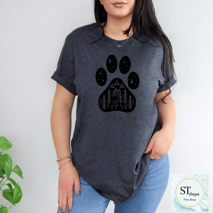 Mountain Dog Paw Print