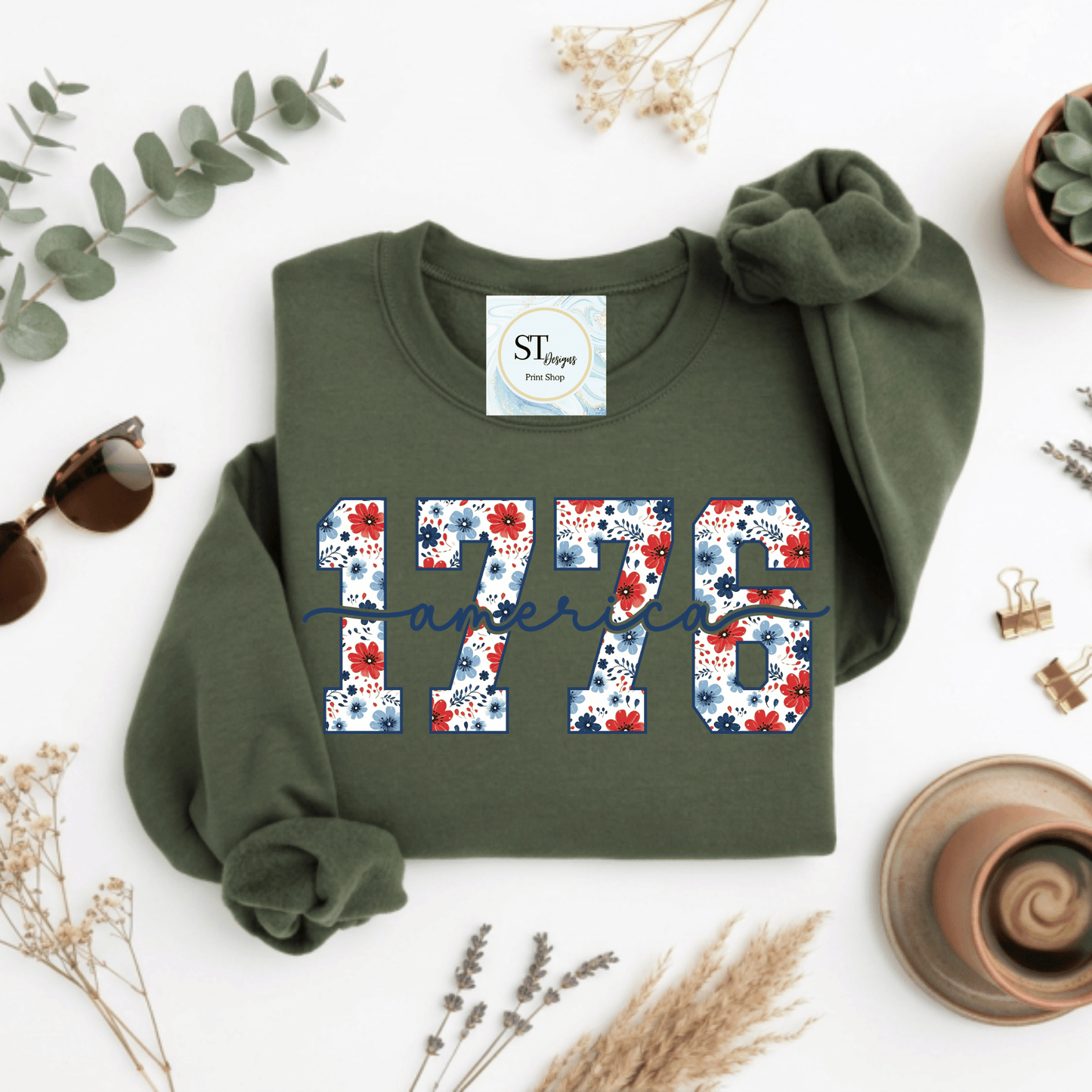 1776 Floral Varsity