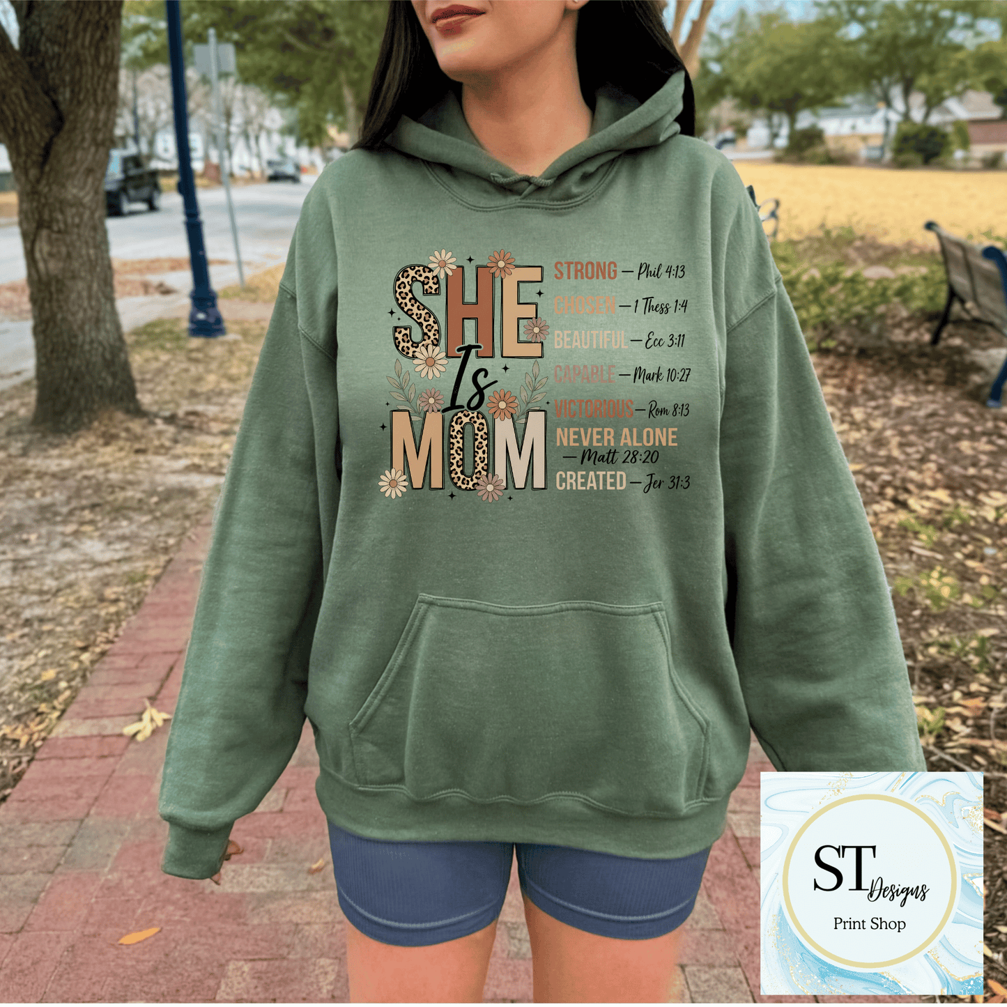 She Is Mom Faith Design