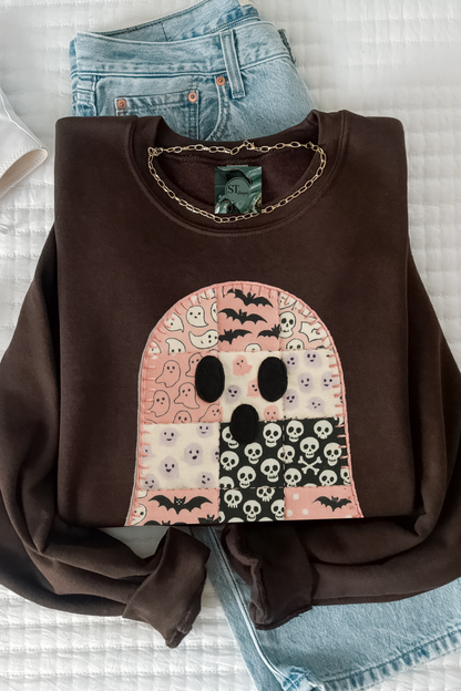 Pink Quilt work Ghost