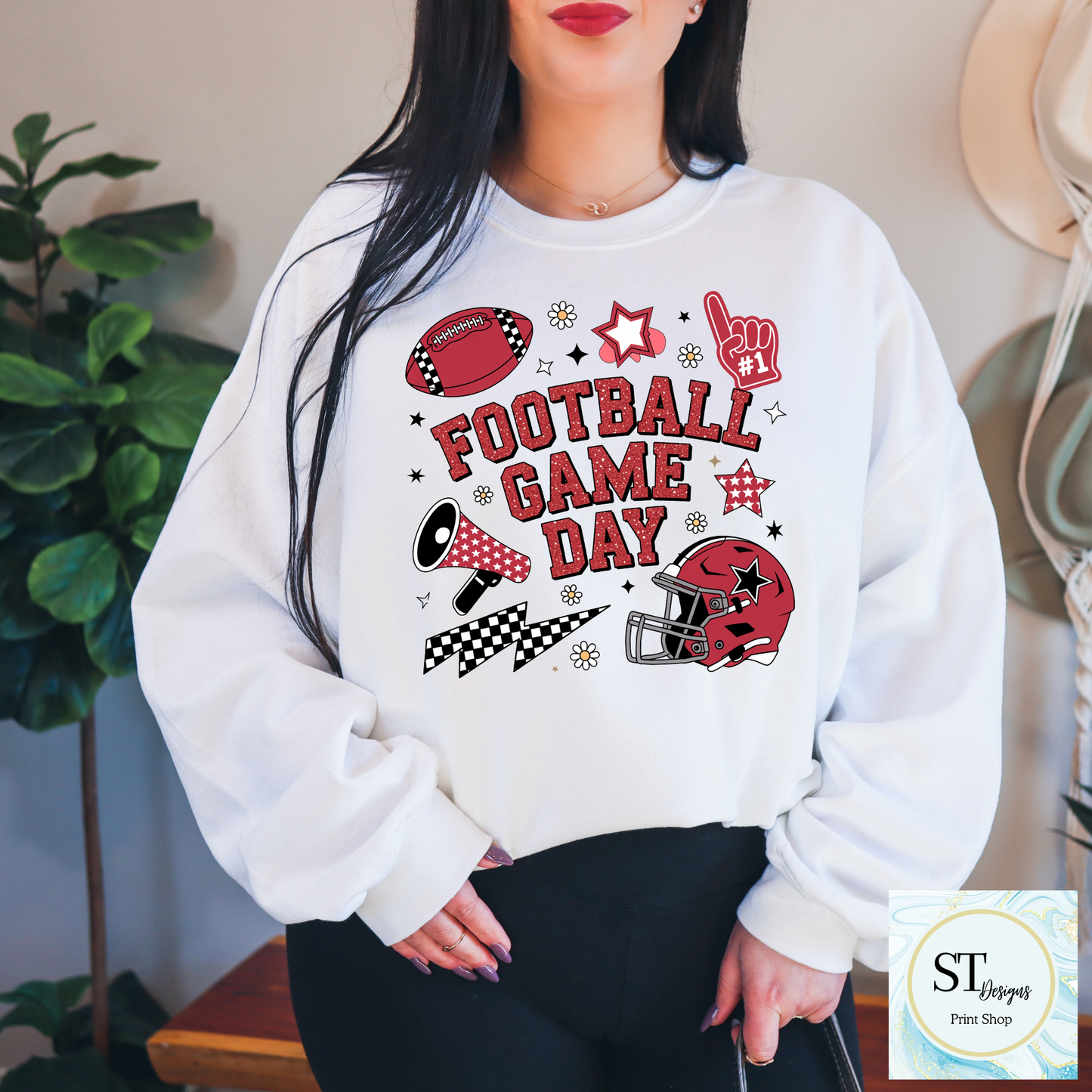 Football Game Day Spirit