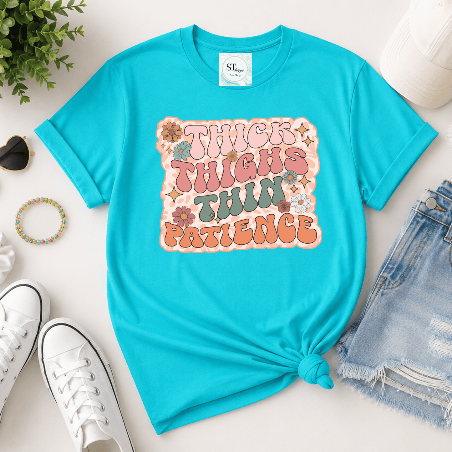 Through Highs & Lows I Have Patience Design