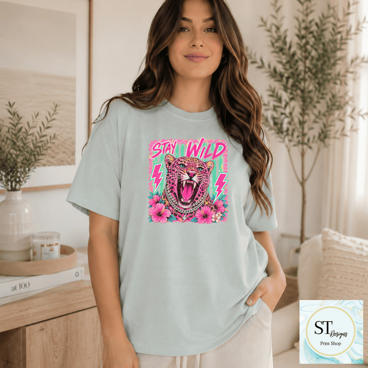 Stay Wild Leopard
