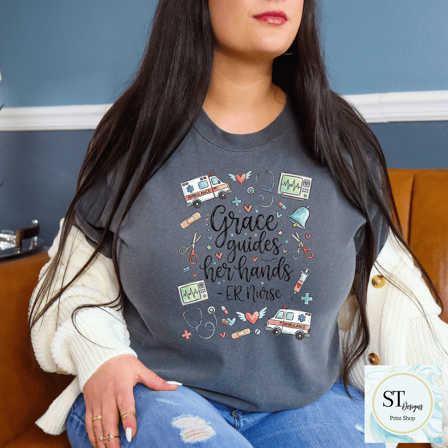 Grace Guides Her Hands