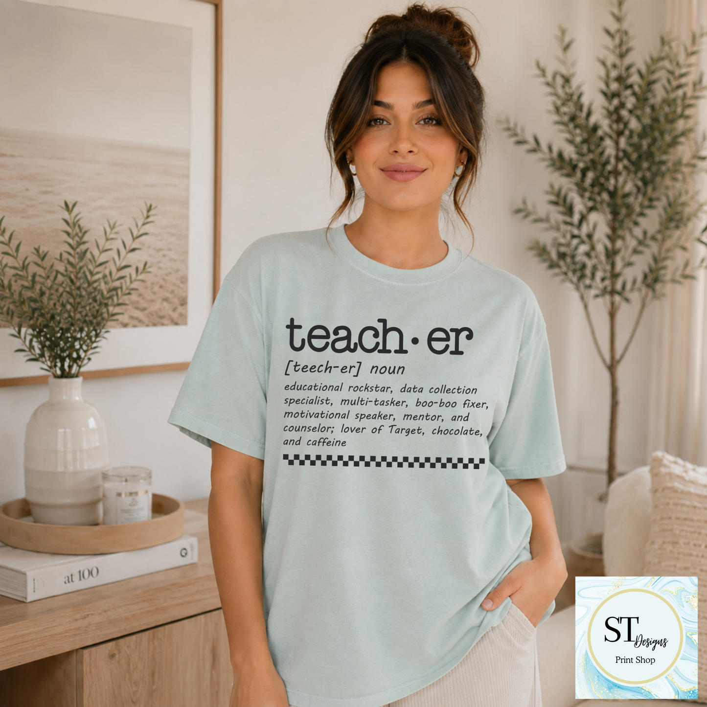 Teacher Definition Crewneck Sweatshirt | Funny Teacher Sweatshirt | Teacher Appreciation Gift | Unisex S-5XL