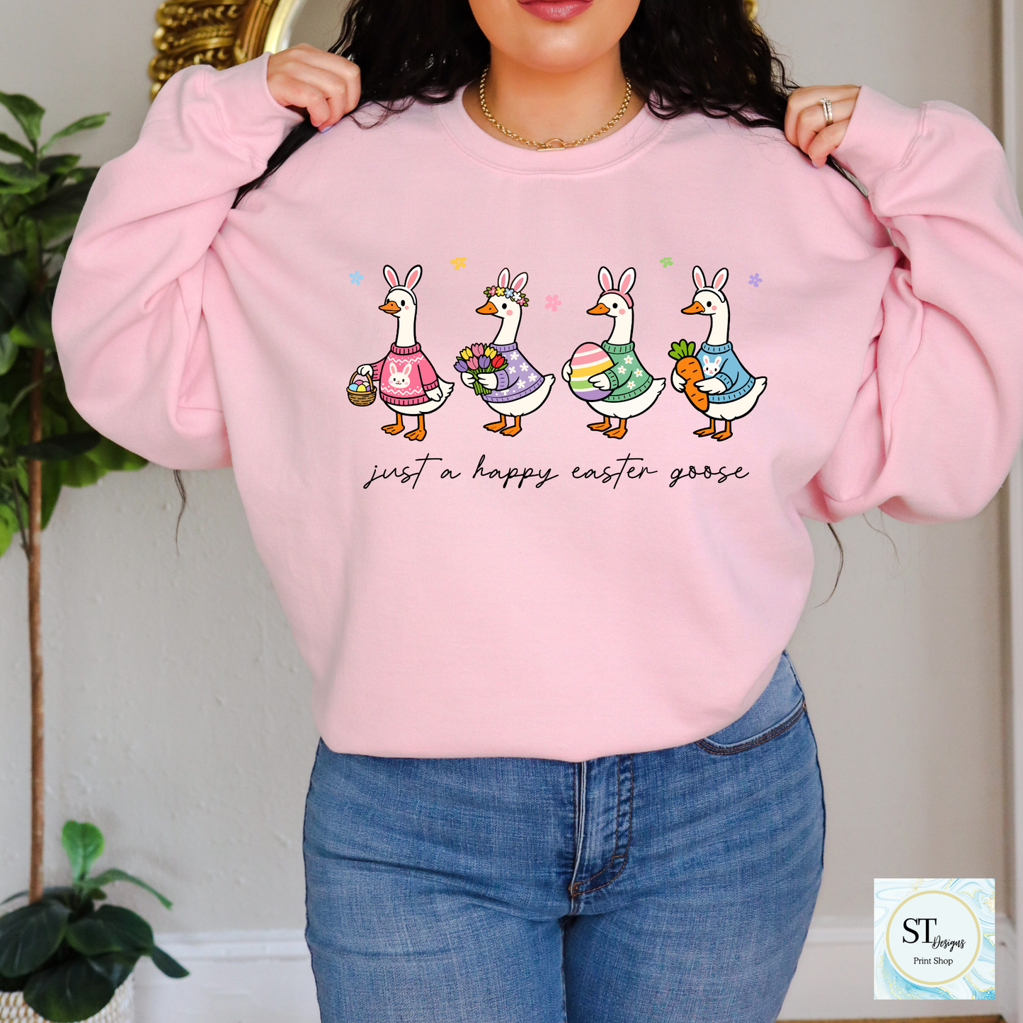 Just a Happy Easter Goose