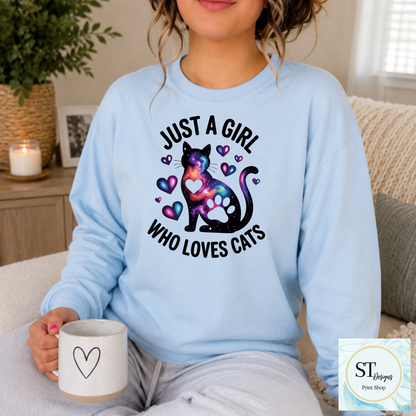 Just A Girl Who Loves Cats