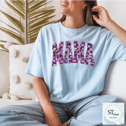 Lavender Floral Mama Design