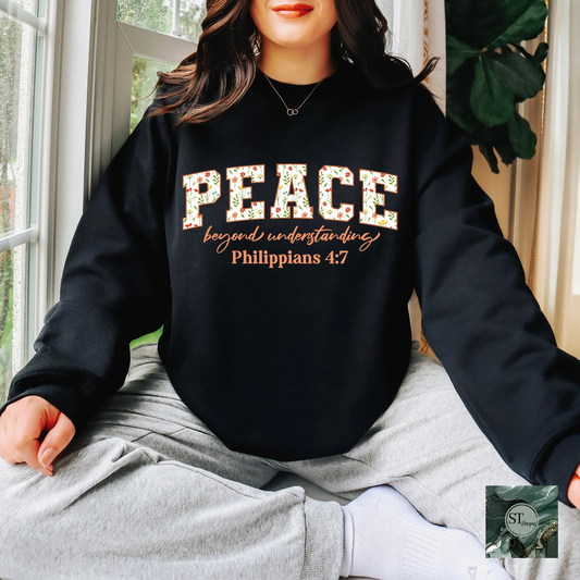 Floral Bible Verse Quotes Colorful T-shirt and Long sleeve options unisex fit