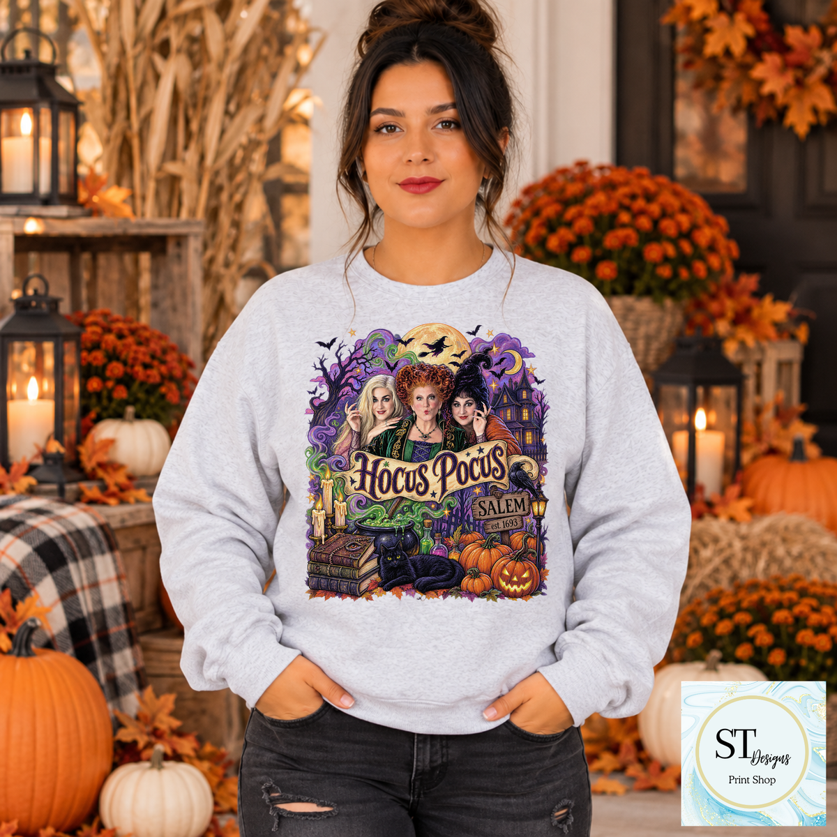 Hocus Pocus Salem Witches Halloween