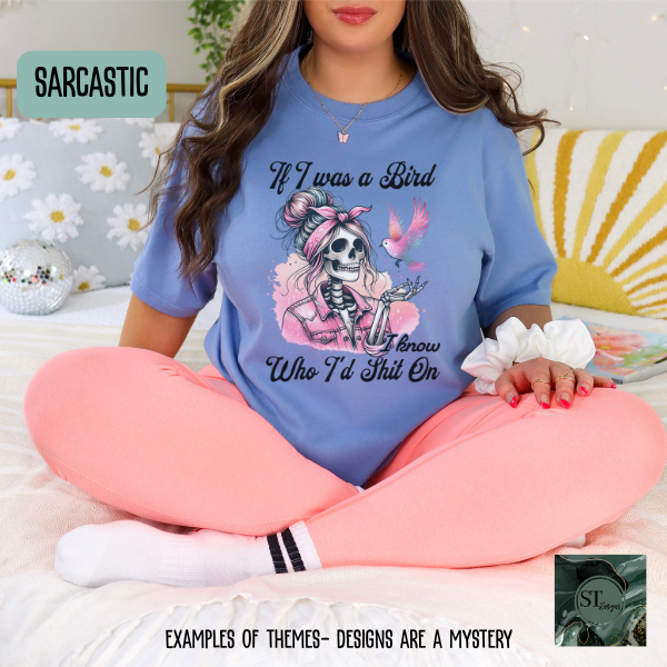 Mystery T-Shirt Unisex Sizing Small- 5XL