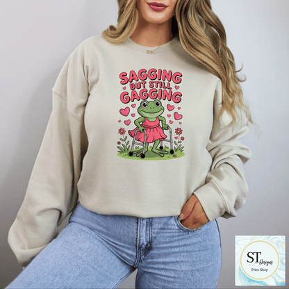 Sagging But Still Gagging Graphic Design