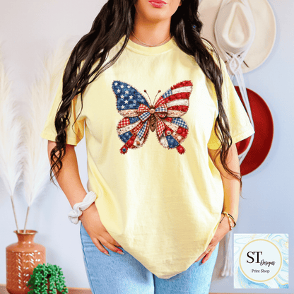 Patriotic Butterfly