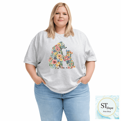 Floral Mama Bear