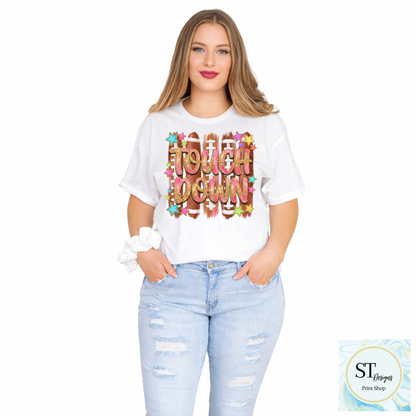 Sparkle Preppy Touchdown Football
