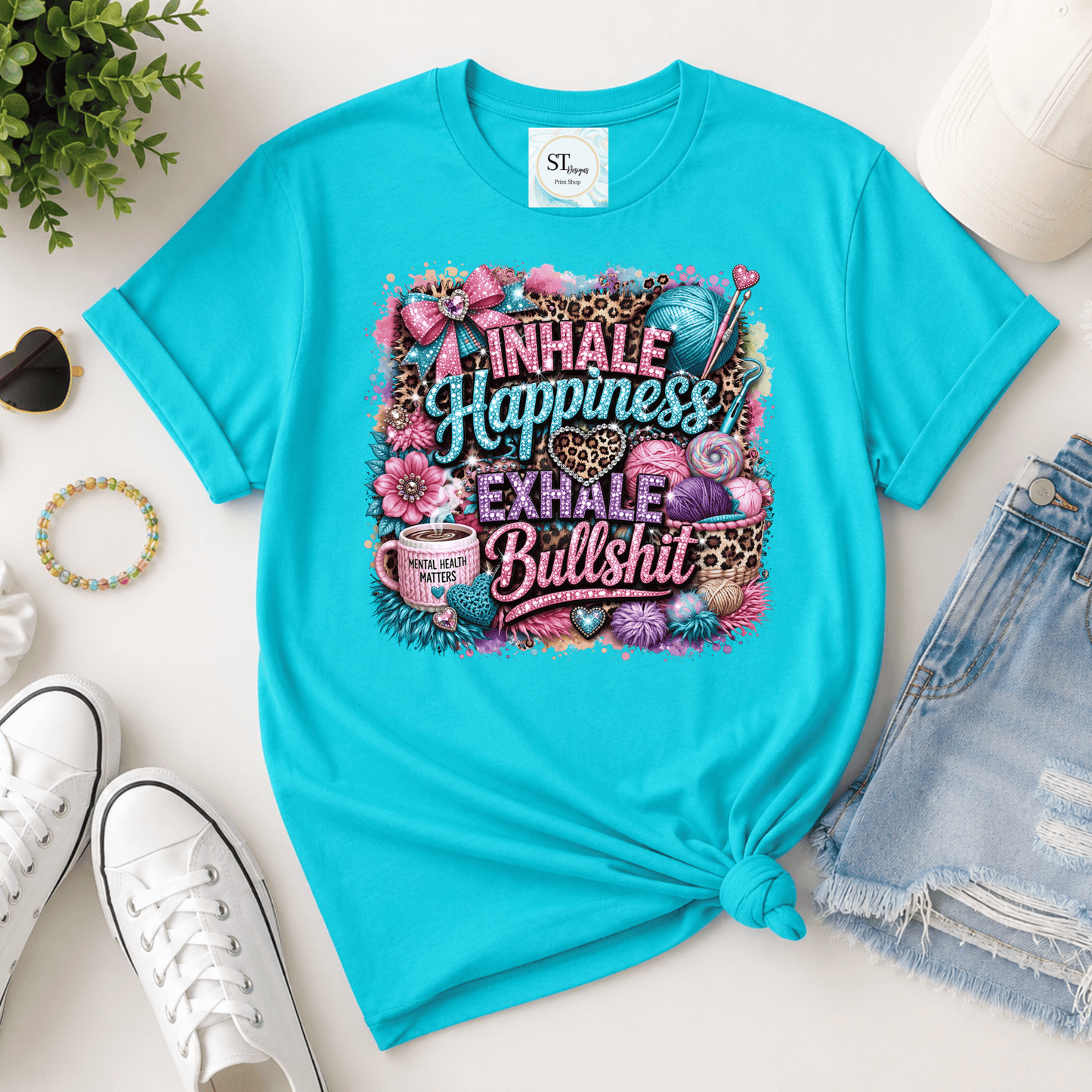 Inhale Happiness Exhale Bullsh**