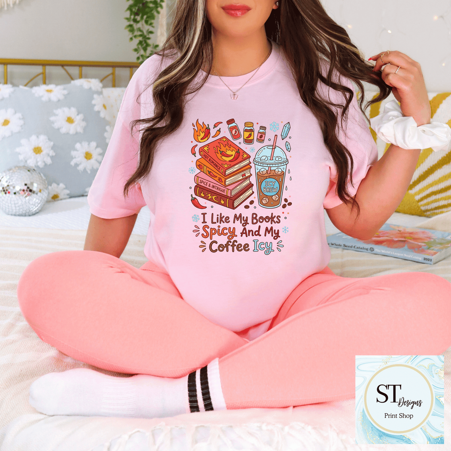 Books Spicy Coffee Icy