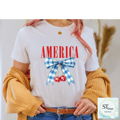 America Cherry Bow