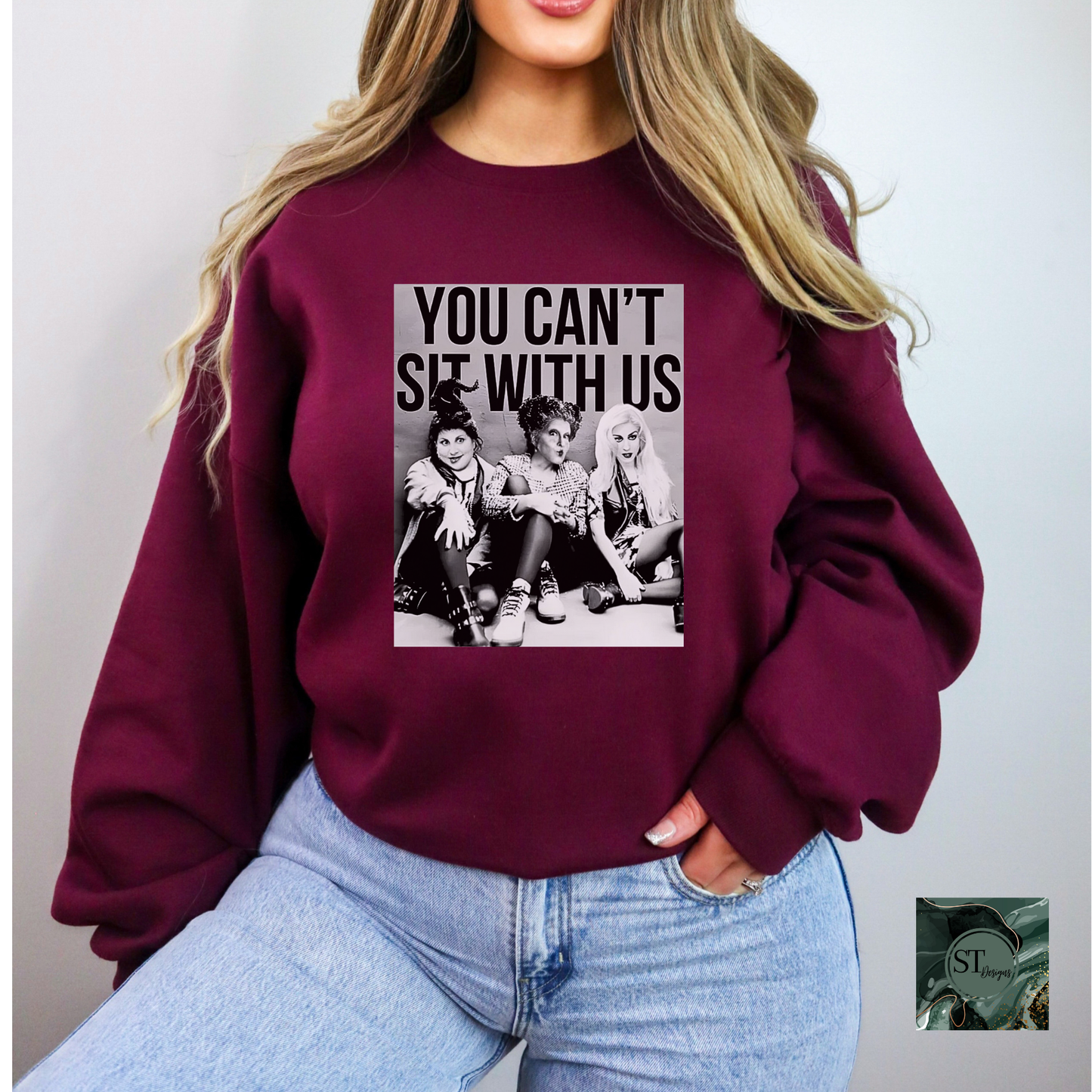 You can't sit with us