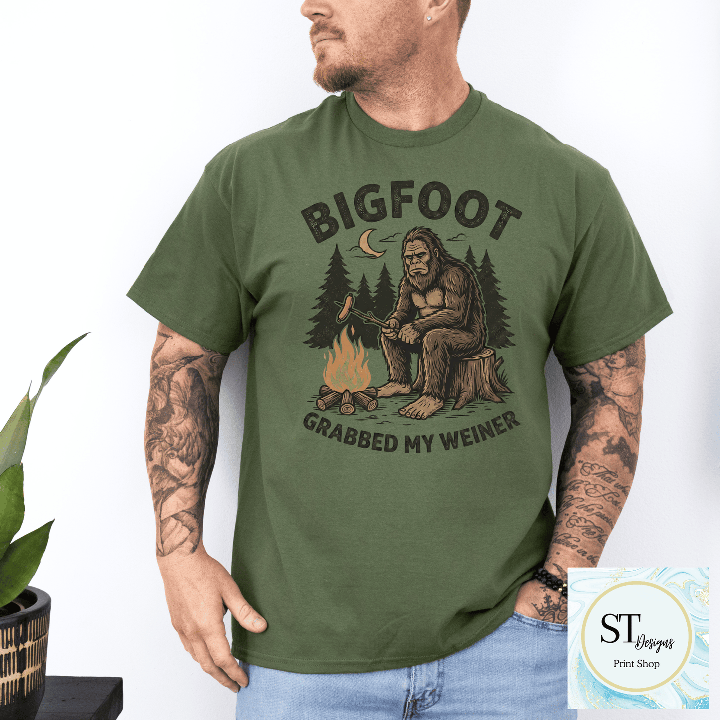 Big Foot Grabbed My W**