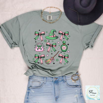 Coquette Bow Witchy Comfort Colors T-Shirt