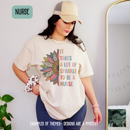 Mystery T-Shirt Unisex Sizing Small- 5XL