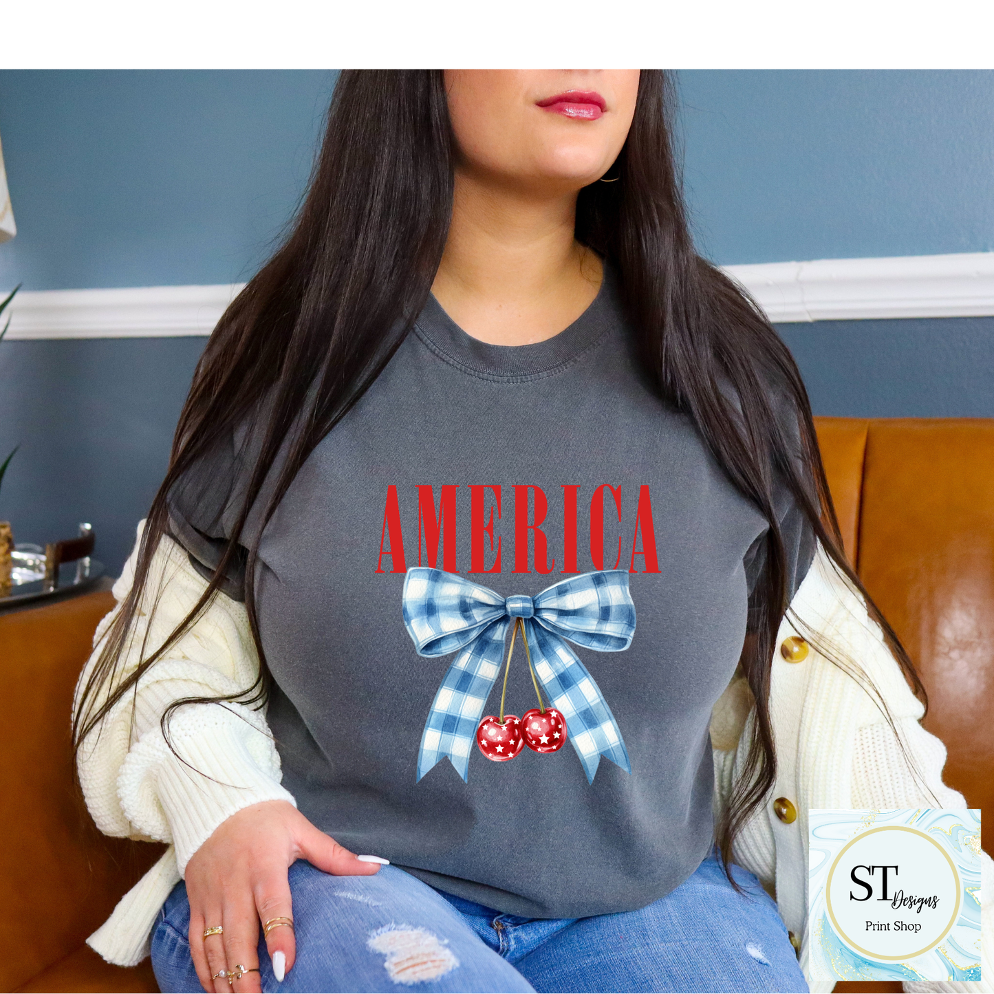 America Cherry Bow