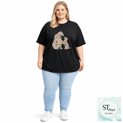 Floral Mama Bear