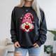 Valentines Gnome T-shirt, Long sleeve and crewneck options unisex fit