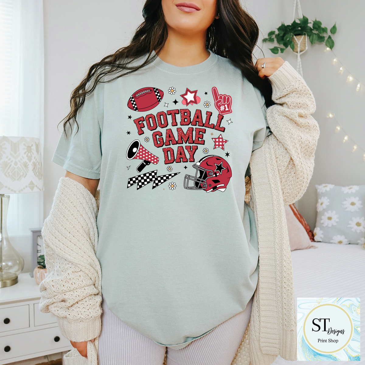 Football Game Day Spirit