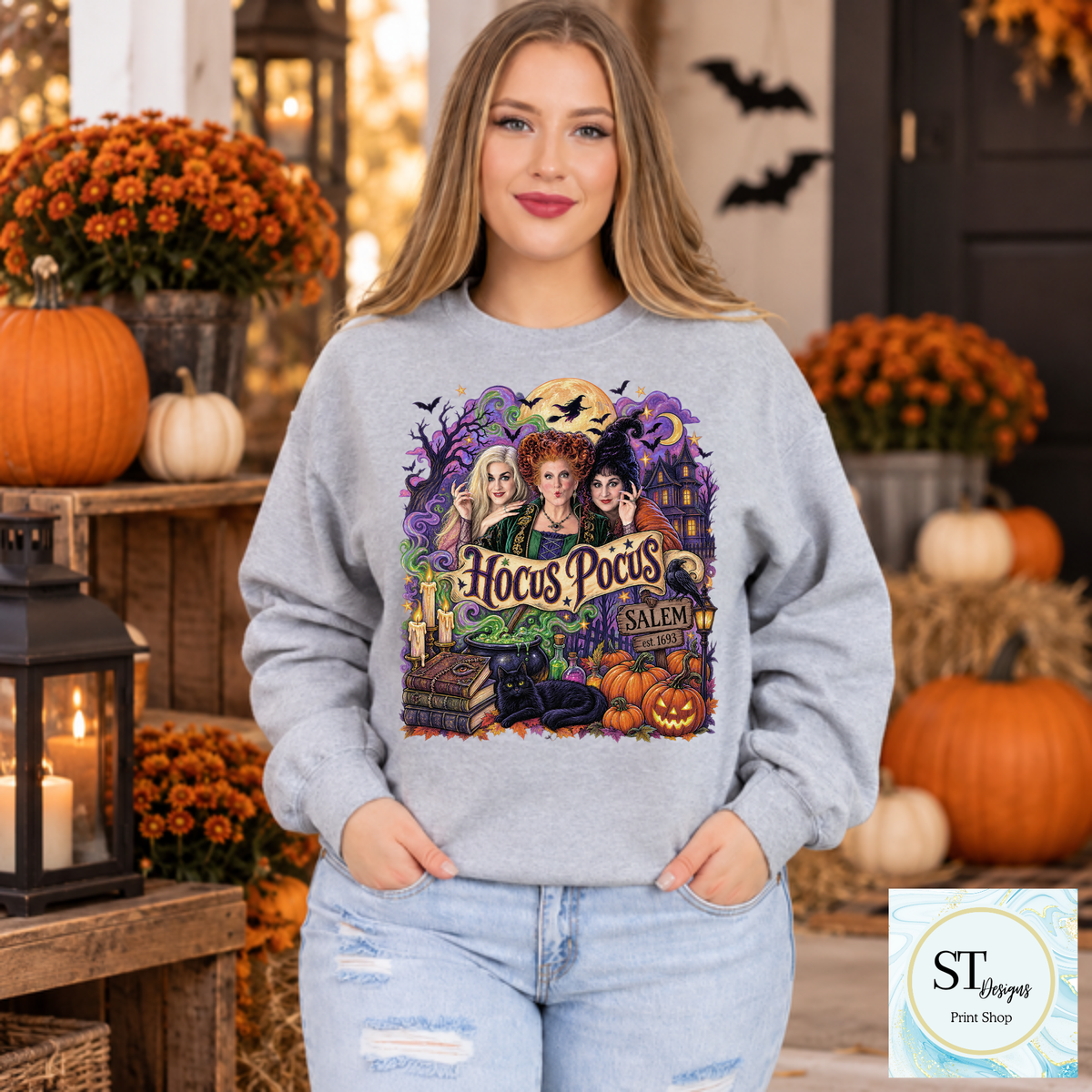 Hocus Pocus Salem Witches Halloween