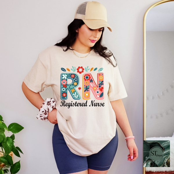 RN floral T-Shirt