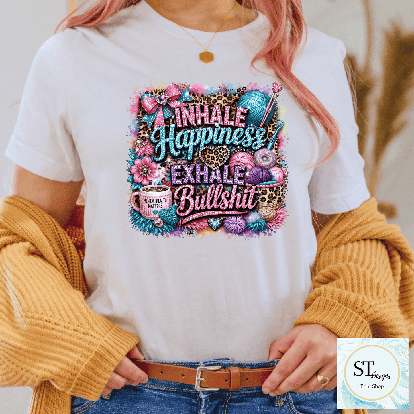 Inhale Happiness Exhale Bullsh**