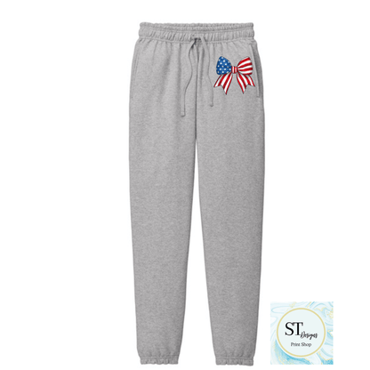 America Bow Sweatshirt or Joggers