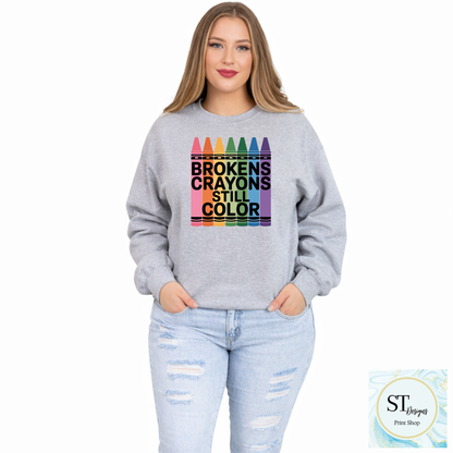 Broken Crayons Still Color