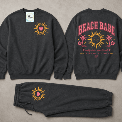 Beach Babe Sweatshirt or Joggers