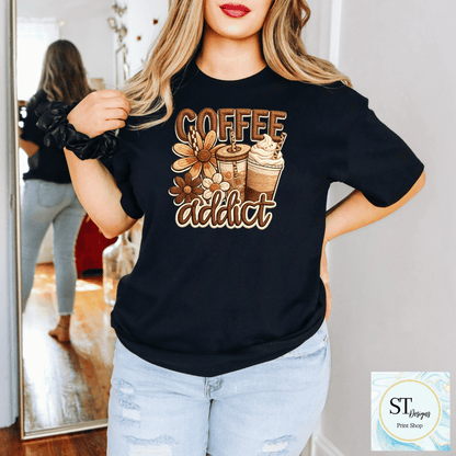 Floral Coffee Addict