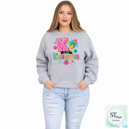 K Is For Kindergarten