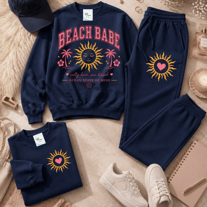 Beach Babe Sweatshirt or Joggers