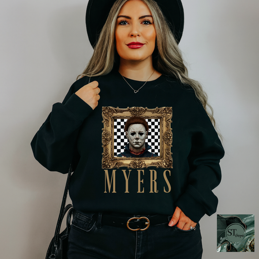 Halloween Character Portraits Crewneck