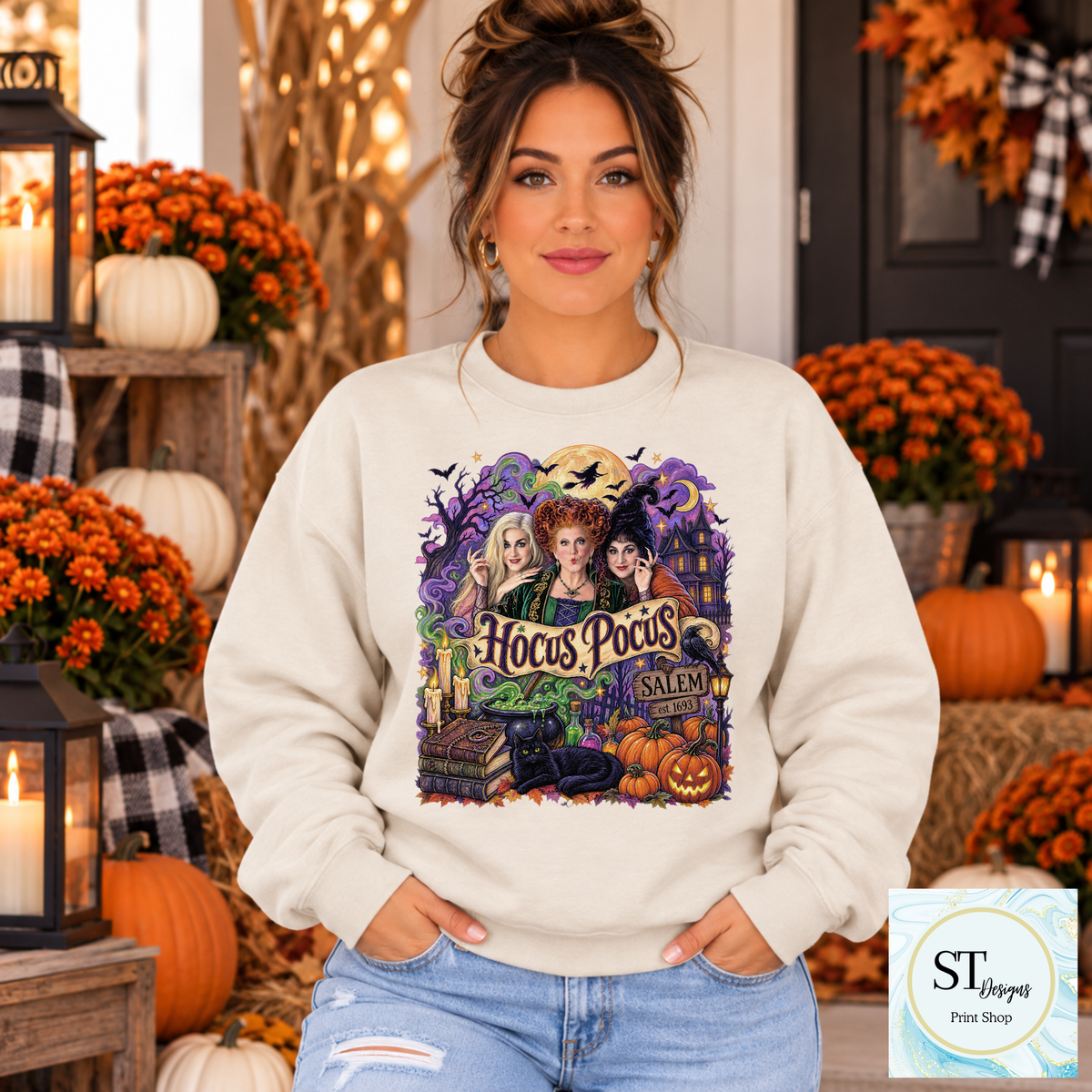 Hocus Pocus Salem Witches Halloween