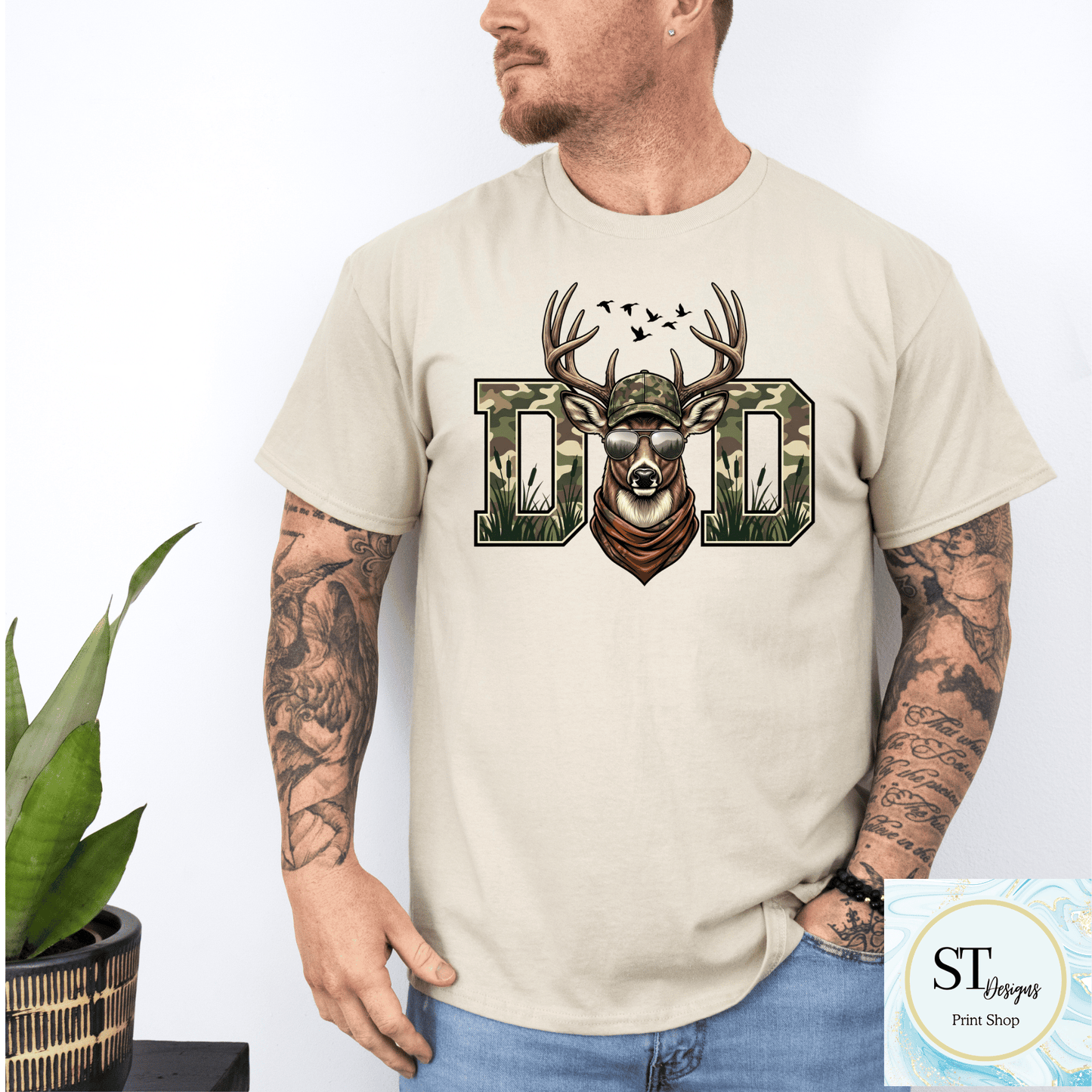 Dad Deer Hunter Design