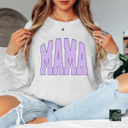 MAMA Varsity Long Sleeve