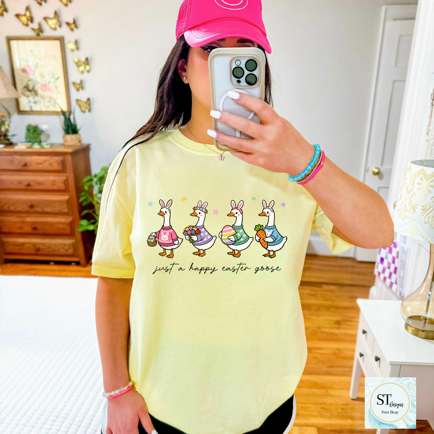 Just a Happy Easter Goose