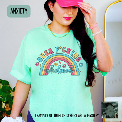 Mystery T-Shirt Unisex Sizing Small- 5XL